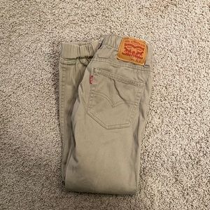 Levi Khaki Jogger Pants Boys Size 10